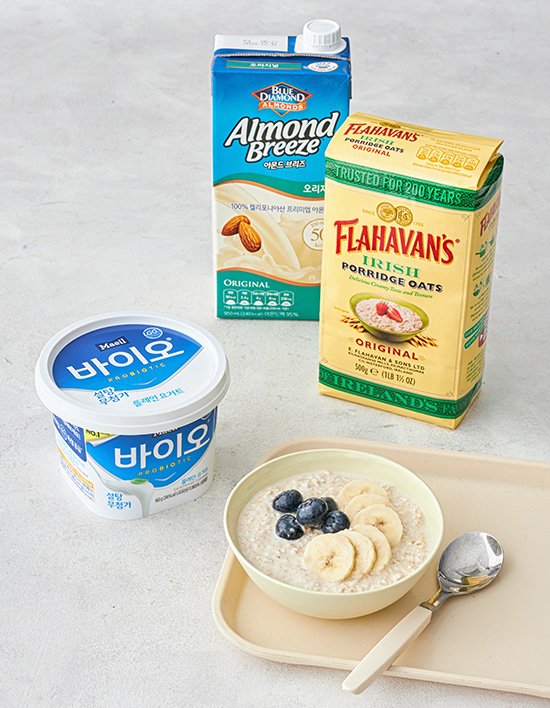 [추천레시피] 오버나이트 오트밀 재료 3종 (택1)