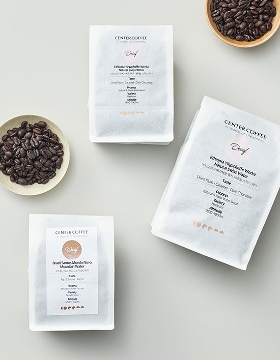 [센터커피] 디카페인 원두 3종 (택1)