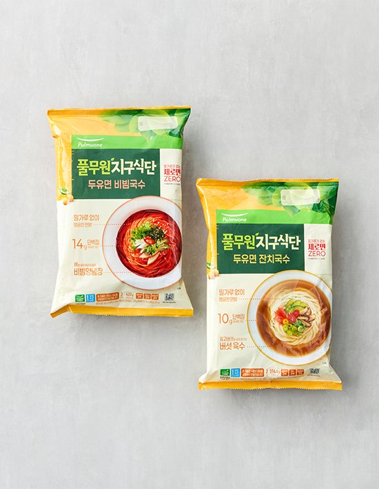 [풀무원] 식물성 지구식단 두유면 2종 (택1)