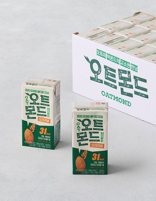 [롯데칠성] 오트몬드 오리지날 (190mL X 24개)