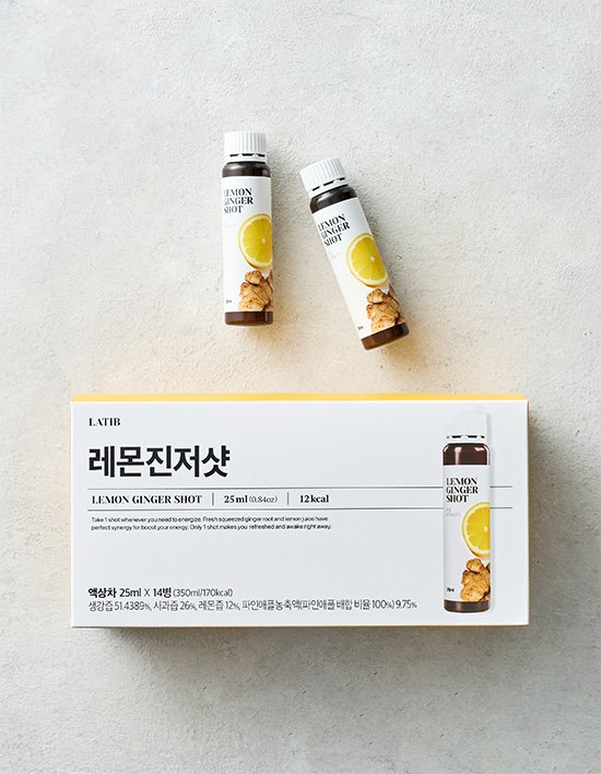 [라티브] 생강 레몬진저샷 1박스(14개입)