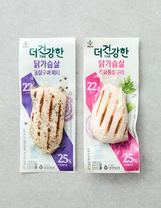 [더건강한] 닭가슴살 통살 2종