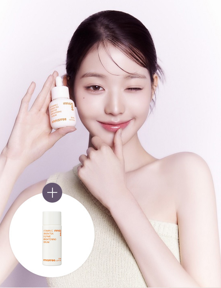 [이니스프리] 비타민C 그린티 엔자임 잡티 세럼 30ml (+10ml 추가 증정)