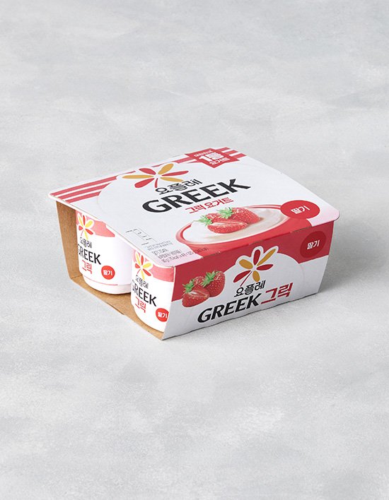 [요플레] 그릭요거트 딸기 (80g X 4개입)