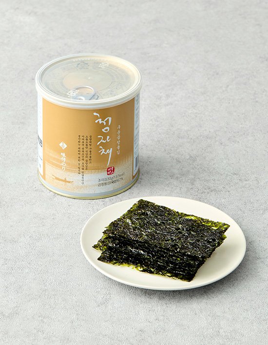 [청산에] 청자채 구운 곱창 돌김(캔) 30g