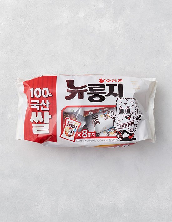 [오리온] 뉴룽지 멀티팩 대용량 (29g X 8봉)