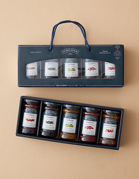 [샹달프] 과일잼 5종 선물세트(170gx5종)