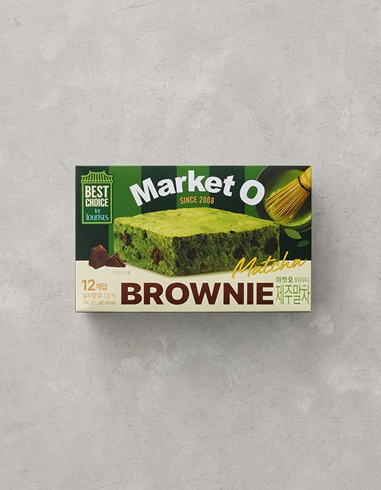 [마켓오] 브라우니 제주말차 240g