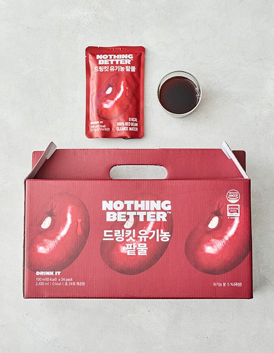 [낫띵베럴] 드링킷 유기농 팥물 24포