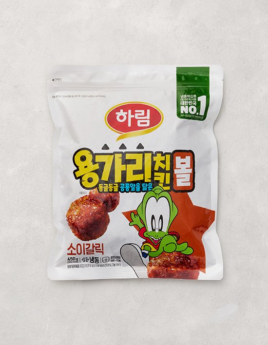 [하림] 용가리치킨 볼 소이갈릭 450g