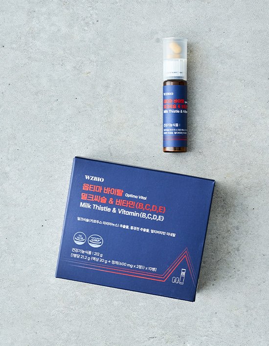 [더블유젯바이오] 옵티마 바이탈 밀크씨슬&비타민(B,C,D,E) (10일분)
