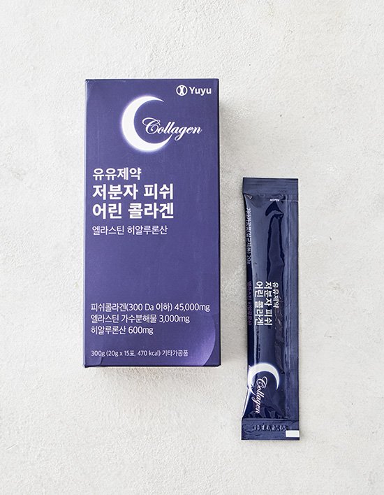 [유유제약] 저분자피쉬어린콜라겐 젤리 (15포)