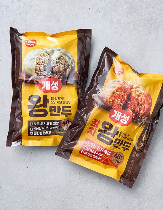 [동원] 개성 왕만두 2종 1.2kg (택1)
