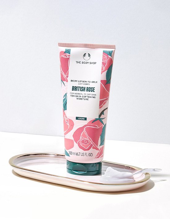 [더바디샵] 브리티쉬 로즈 바디 로션 200ML