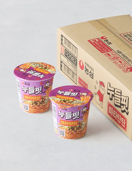 [농심] 누들핏 마라탄탄맛 8입