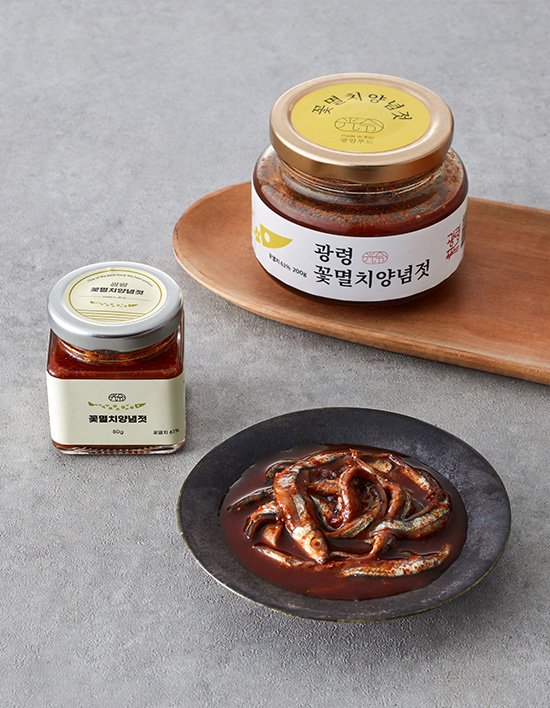 [광령] 제주 꽃멸치양념젓 2종 (택1)