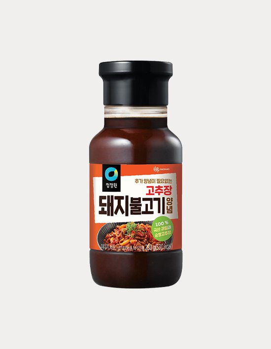 [청정원] 돼지불고기양념 280g