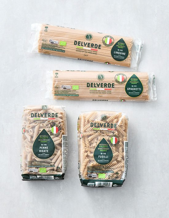 [델베르데] 유기농 통밀 파스타 4종