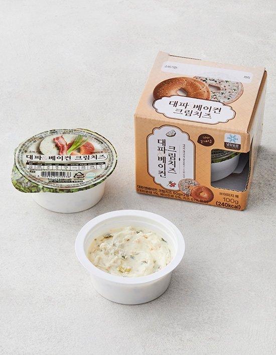 [CnF] 대파&베이컨 크림치즈 100g