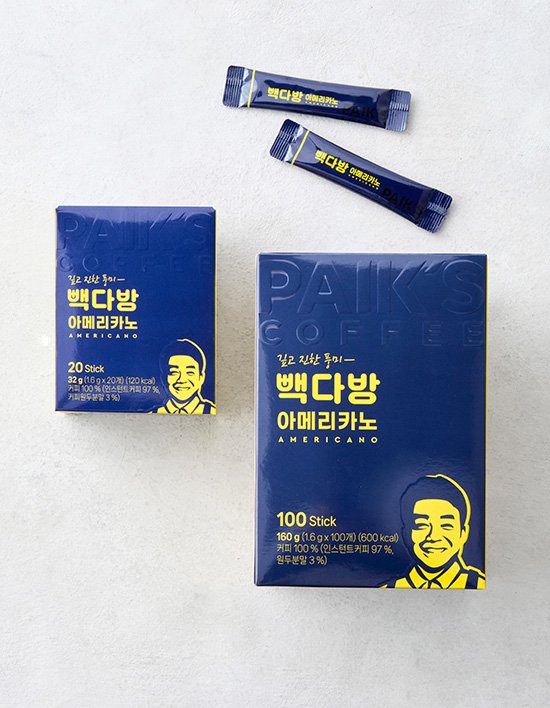 [빽다방] 아메리카노 스틱커피 2종 (택1)