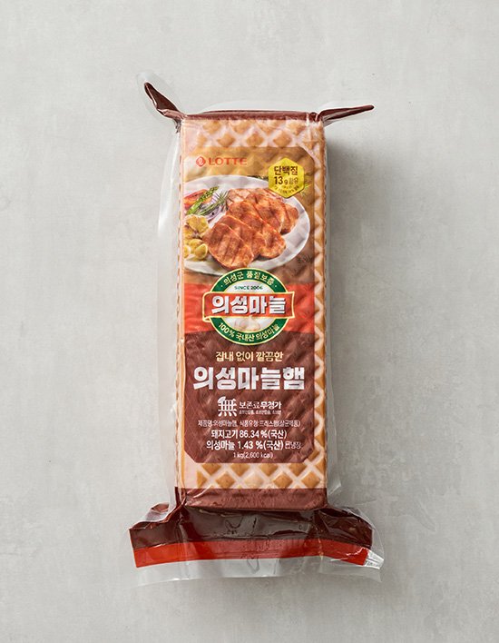 [롯데햄] 의성마늘 햄 1kg
