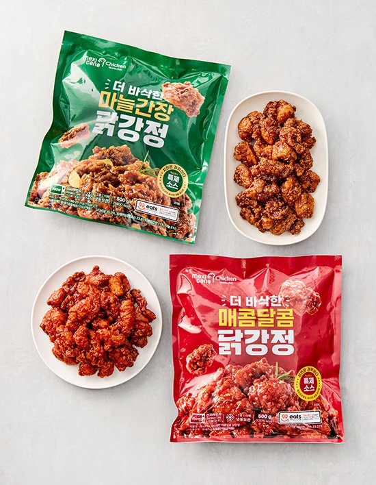 [멕시카나] 더 바삭한 닭강정 2종