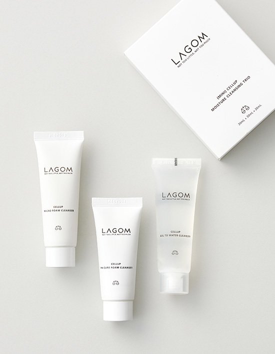 [라곰] 여행용 클렌징 미니 트리오 3종 세트 80ml