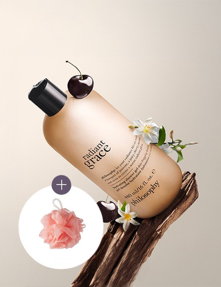 [필로소피] (샤워볼 증정) 필로소피 래디언트 샤워젤 480ML