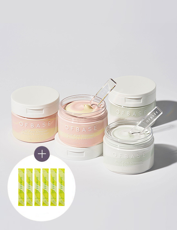 [오브베이스] 픽팩 클렌저 200ml 2종 (택1) (+30ml 추가 증정)