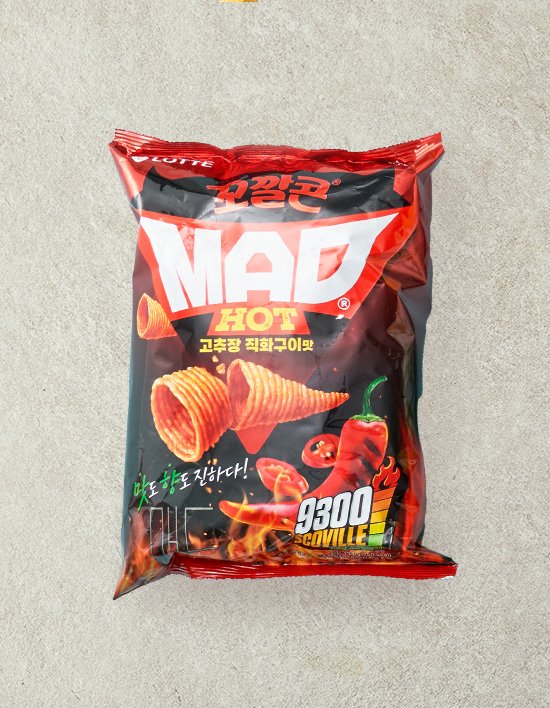 [롯데] 꼬깔콘 매드핫 고추장 직화구이맛 134g