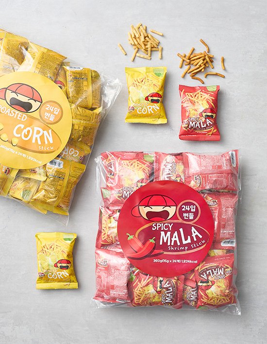 [젠젠] 스틱과자 2종 (택1)