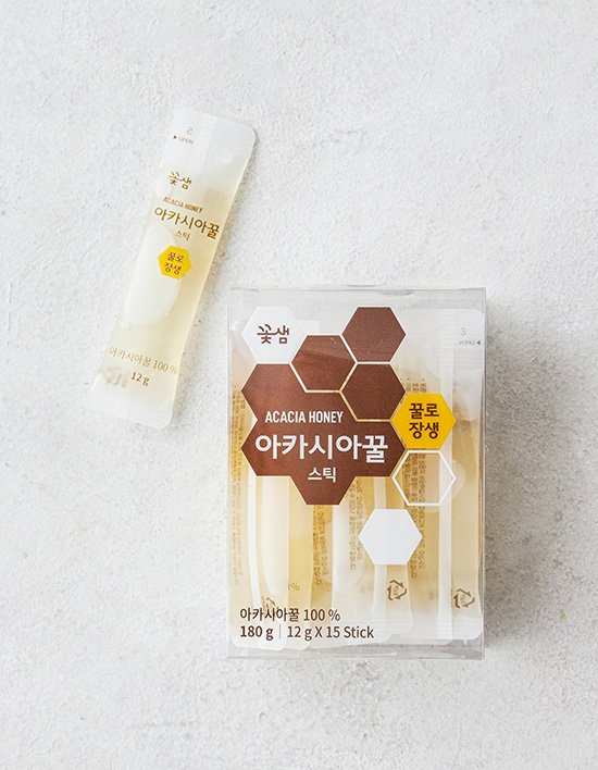 [꽃샘] 꿀로장생 아카시아꿀스틱 15포