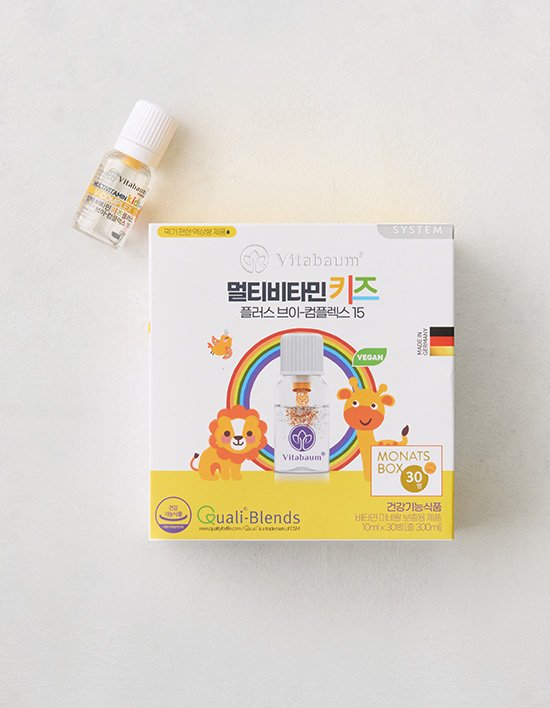 [비타바움] 멀티비타민키즈 + V - Complex15 (30일분)