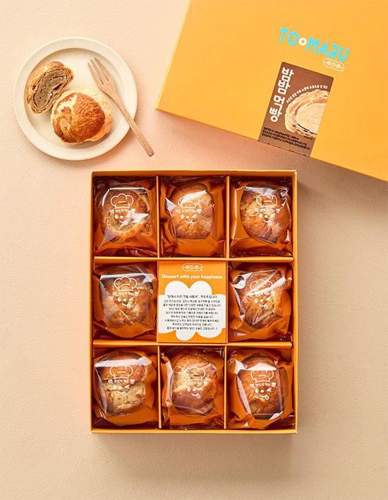 [투마루] 밤 파이만쥬 8구 세트