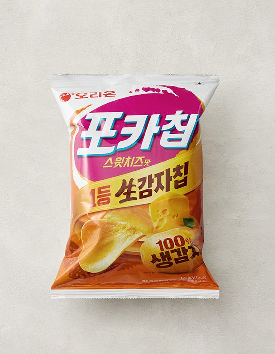 [오리온] 포카칩 스윗치즈 124g