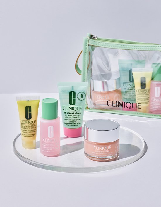 [크리니크] 쏙보습크림 여행용 트래블 스킨케어 키트 