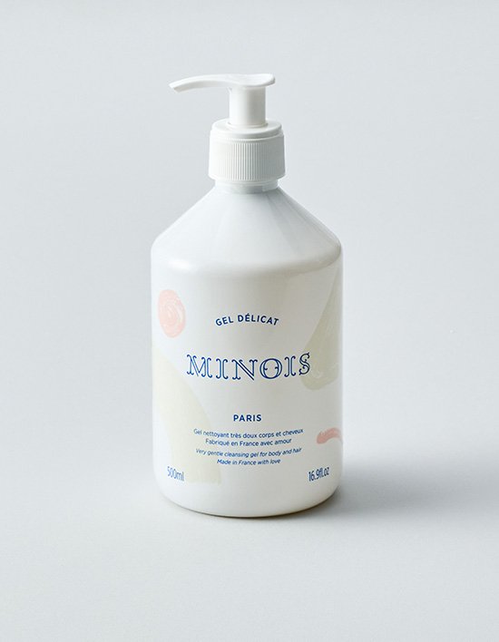 [미느와] 델리케이트 클렌징 젤 500ml (탑투토워시)