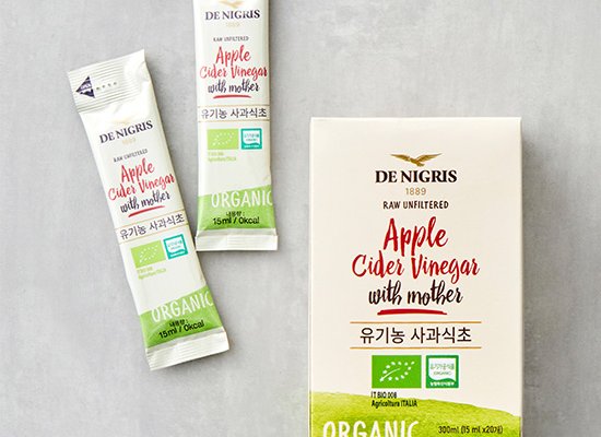 [드니그리스] 유기농 사과식초 스틱형 (15gx20개입) | 컬리