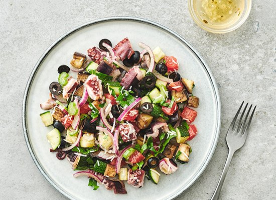 문어 세비체 샐러드