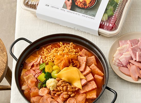 햄 가득 송탄식 부대찌개 678g