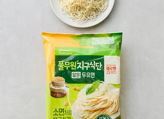 [풀무원] 식물성 지구식단 얇은 두유면 3입 | 컬리