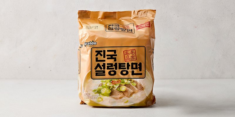팔도]진국설렁탕면 4입 - 마켓컬리