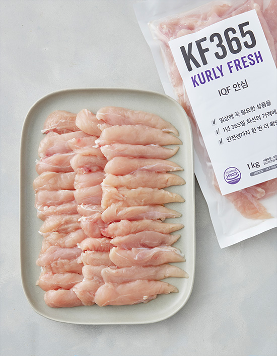 [KF365] IQF 닭안심살 (냉동) 1kg