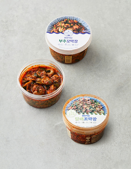 [연안식당] 꼬막 비빔장 2종, 택1 (냉동)