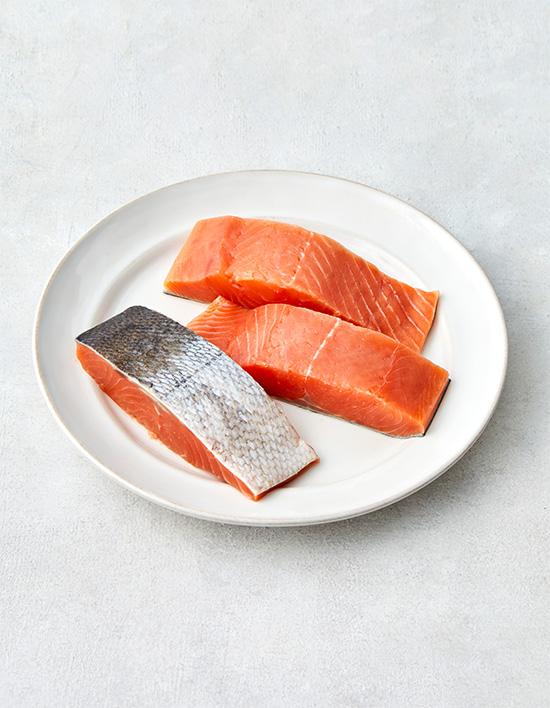 [다미원] MSC인증 연어 스테이크 350g (냉동)