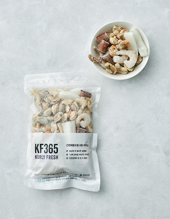 [KF365] 간편한 6가지 해물모듬 (냉동)