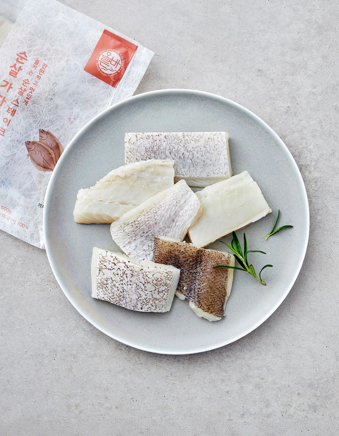 순살 가자미 스테이크 500g (냉동)