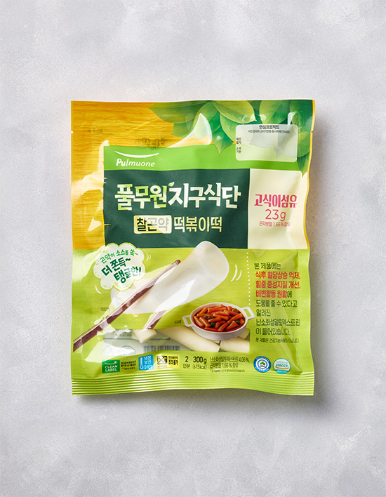 [풀무원] 지구식단 찰곤약 떡볶이떡 300g
