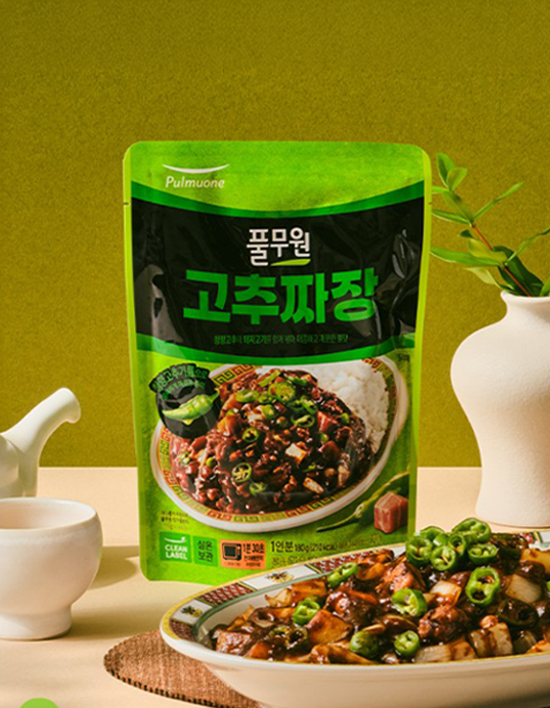 [풀무원]  고추짜장 덮밥소스 180g