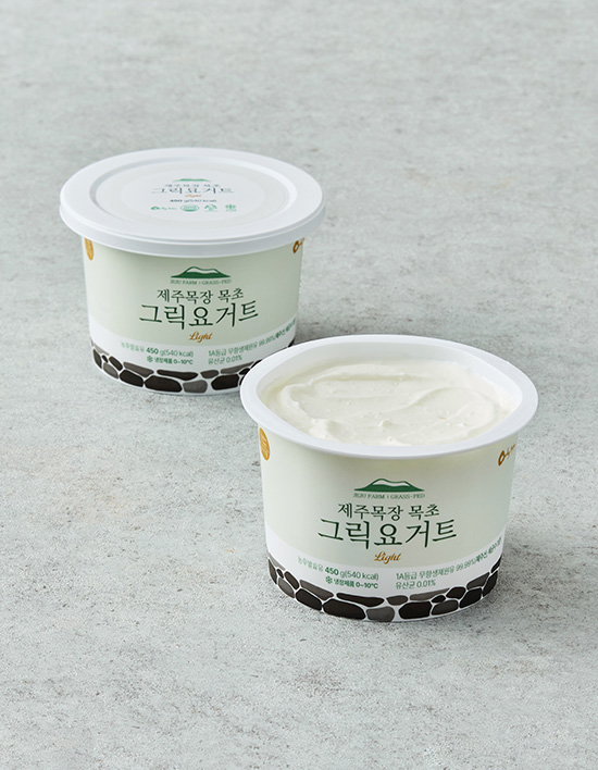 목초먹인 무항생제 그릭요거트 라이트 제품 이미지